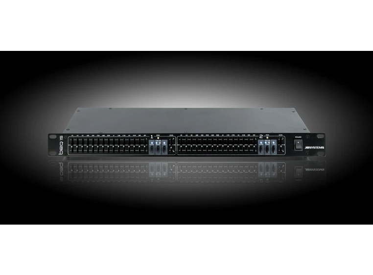 JB Systems BEQ-15 Equalizer 2x 15 bånd 