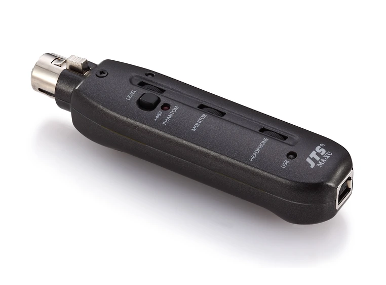 JTS MA-XU XLR til USB adapter m/phantompower 