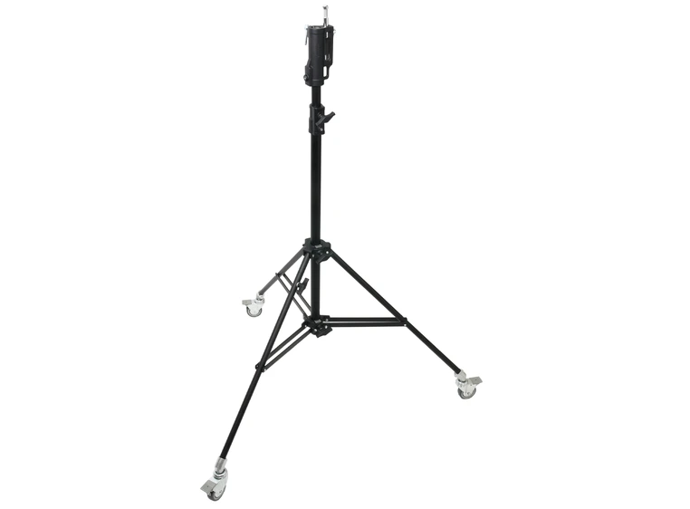 KUPO 228MB lysstativ med hjul Høyde 112-230cm, maks belastning 30Kg 