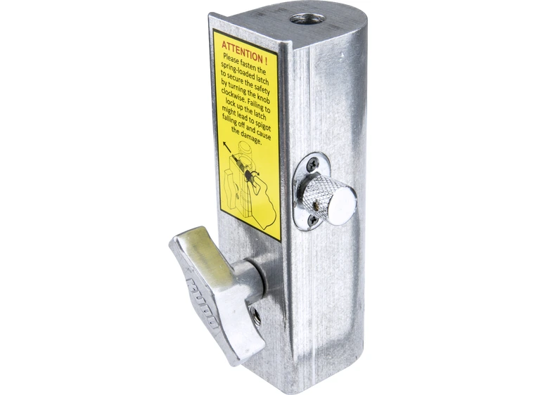 KUPO KS-089 Ø28mm hun mottaker Sølv. SWL 100Kg. TUV 