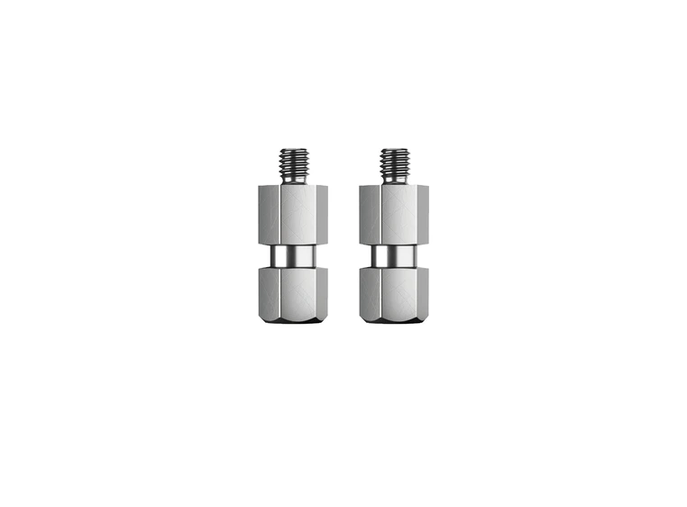 K&M 23903 Threaded bolt zinc-plated 3/8". 2 pcs 