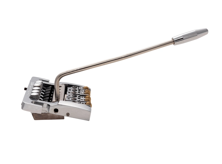 Kahler 2210 - Stud Mount Guitar Tremolo (Aluminum Cam / Brass Saddles) - Chrome 