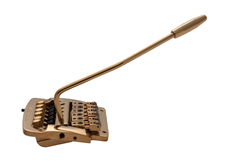Kahler 2300 - Flat Mount Guitar Tremolo (Steel Cam / Steel Saddles) - Gold 