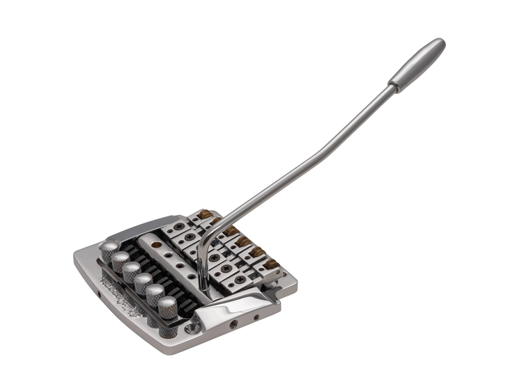 Kahler 2320 - Flat Mount Guitar Tremolo (Brass Cam / Brass Saddles) - Chrome 