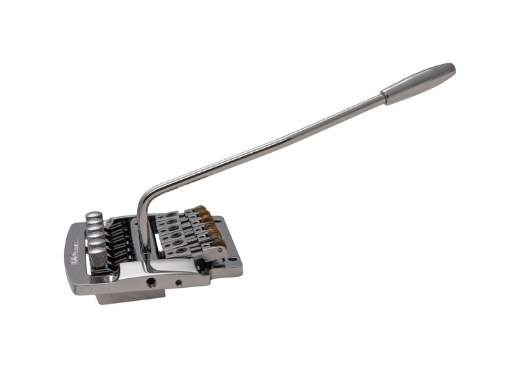 Kahler 2320 - Flat Mount Guitar Tremolo (Brass Cam / Brass Saddles) - Chrome 