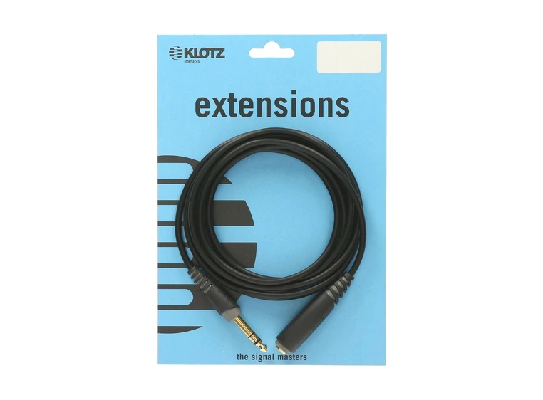 Klotz AS-EX2 extension jack-M - jack-F 3m 