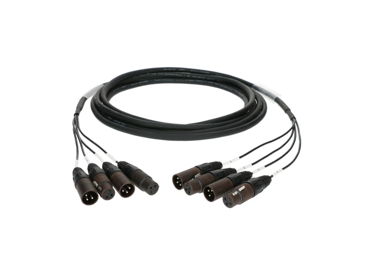 Klotz S04FMX 4 ch loom ana 2/2 XLR f/m - 2/2 XLR. m/f 9m 