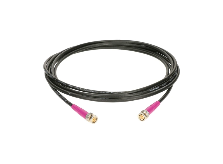 Klotz UHD/4K Plug D&H BNCProM/ProM Violet Sleeve Cable 1m 