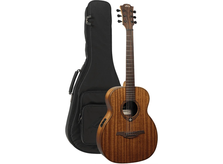 Lag Guitars TRAVEL-KAE Acoustic travel gitar w/mic system 