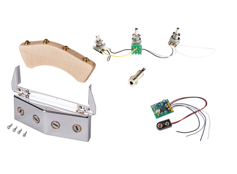 MEC 60089-4 - Complete Active Electronics & Pickup Set  For Triumph 