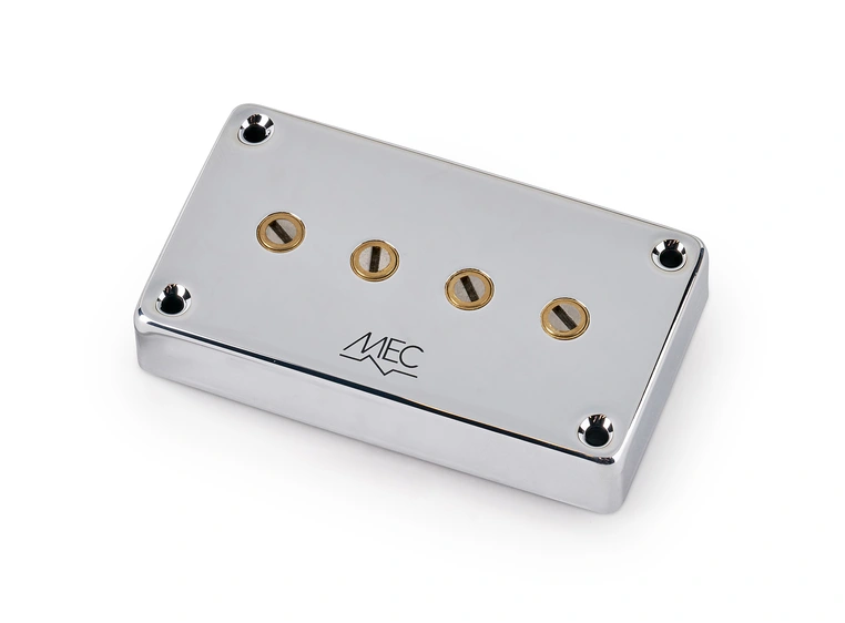 MEC Vintage Single Coil Bass Pickup 4-String, Bridge - Chrome 
