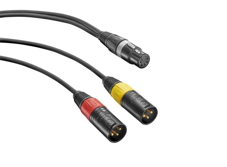 Neumann AC 20 5-pin xlr til 2stk 3-pin xlr 