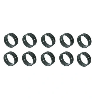 Neutrik sort ring XX-plugg Pose med 10 stk