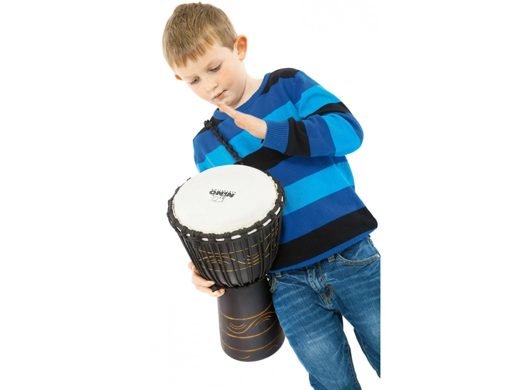 Nino Percussion ADJ3-S African Djembe Small (8") Brown/Blk 