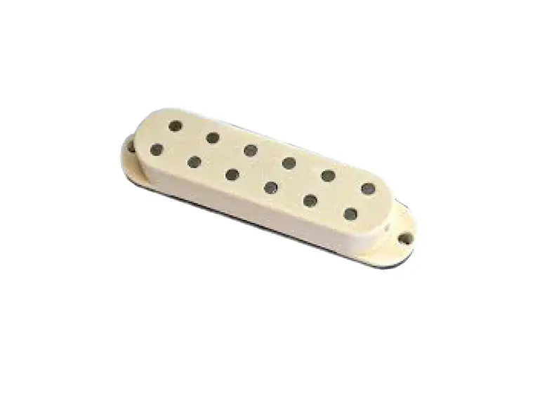 Nordstrand Shush Puppy Strat Style Pickup Cover - Creme 