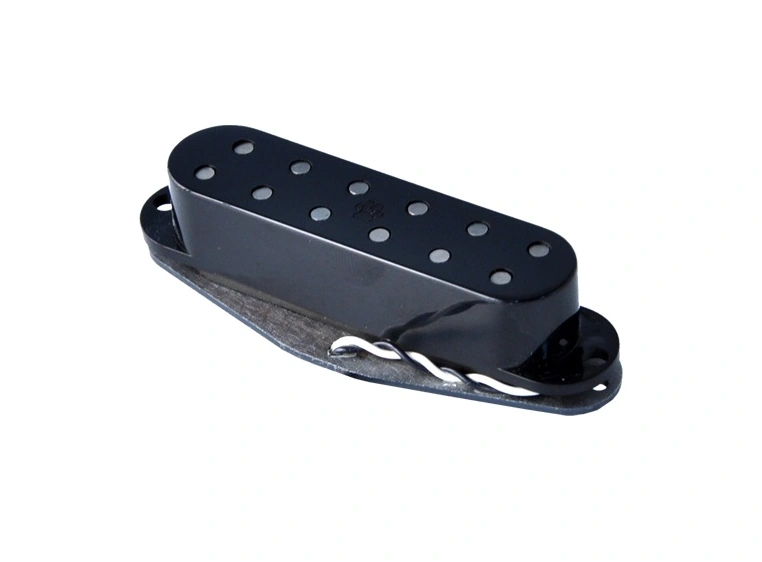 Nordstrand Shush Puppy Strat Style Pickup Set, Clean Wind - Black 