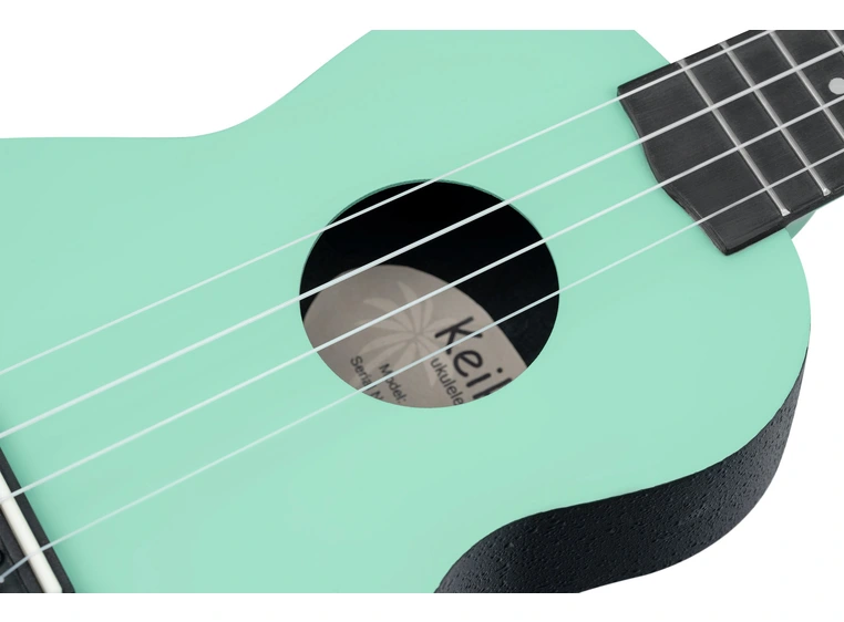 Ortega K2-CBM Keiki Soprano ukulele Sett, Caribbean Mint 
