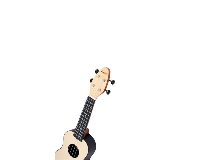 Ortega K2-MAP-L Keiki Soprano ukulelepakke, Maple, Lefthand