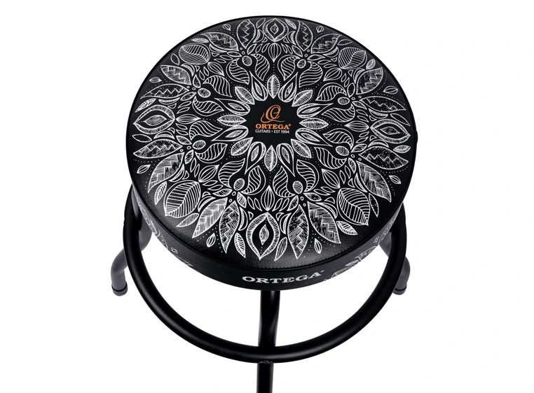 Ortega OBS24-WHKC Ortega Bar Stool 24" White Kaleidoscope 