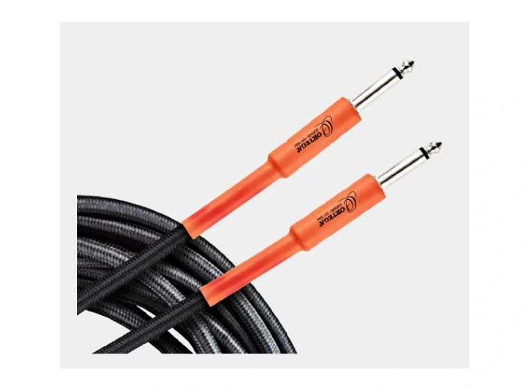 Ortega OECIS-10 Instrument cable 10 ft Straight/Straight plugs 