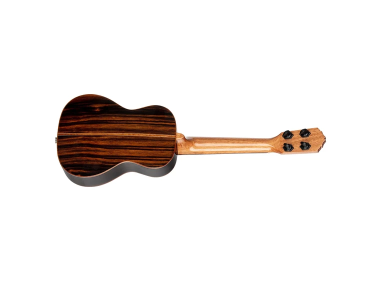 Ortega RUET-EB Concert ukulele Med mik. og bag, Elite, Ebony 