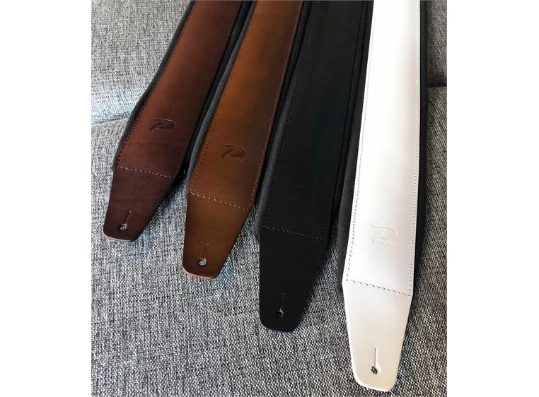 Profile FPB02 Guitar Strap Dark Tan Pro Italian Leather