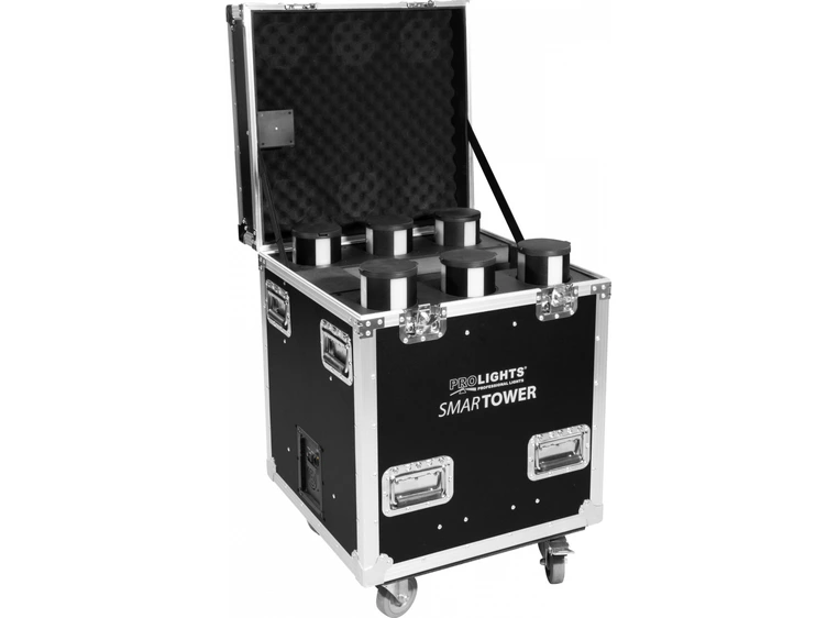 Prolights SMARTOWERPACK 6 stk. SMARTTOWER i flightcase 
