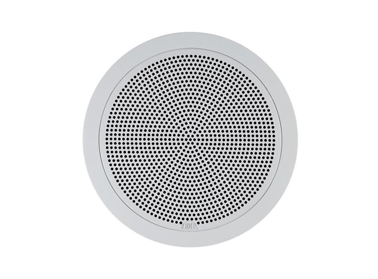 RCF PL 50 6" twin-cone flush mounting Ceiling speaker, white, 6W