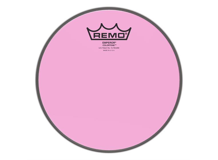 Remo BE-0308-CT-PK Emperor Colortone Pink Drumhead, 8"