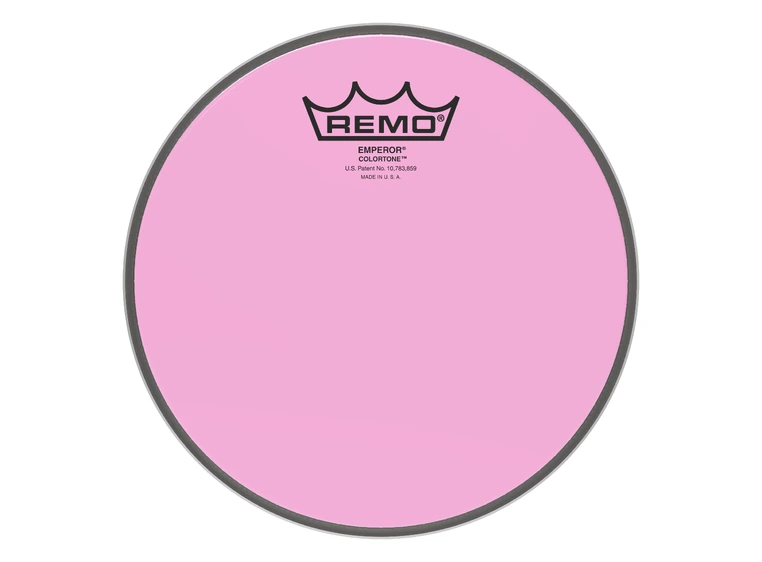 Remo BE-0308-CT-PK Emperor Colortone Pink Drumhead, 8" 