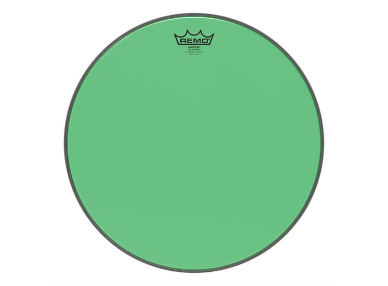 Remo BE-0316-CT-GN Emperor Colortone Green Drumhead, 16"