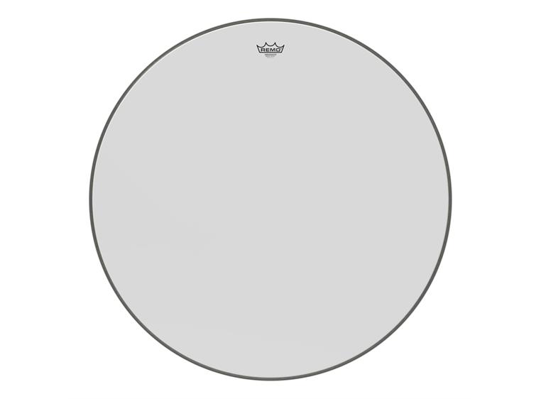 Remo BR-1232-00- Ambassador Smooth White Bass Drumhead, 32"