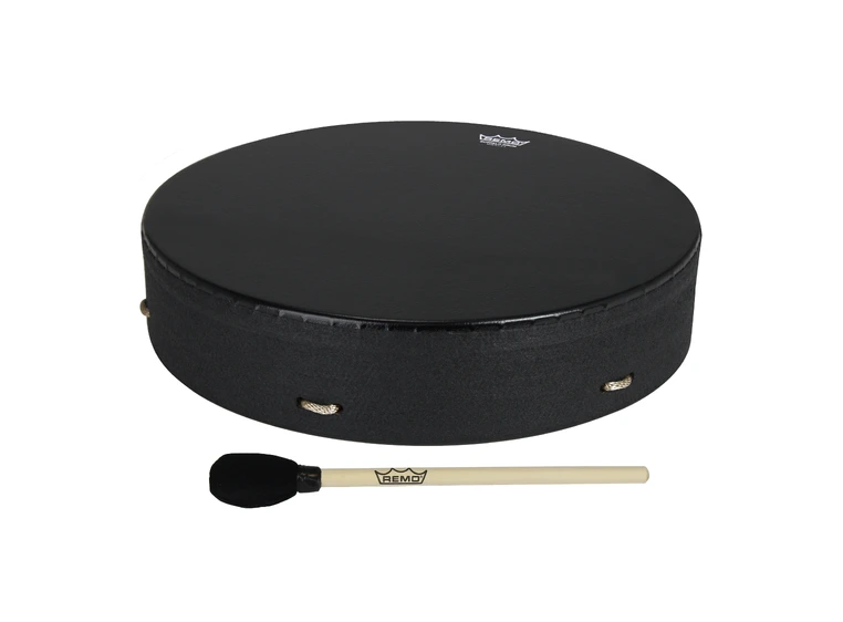 Remo E1-1316-BE- Buffalo Drum Black Earth, 16" 