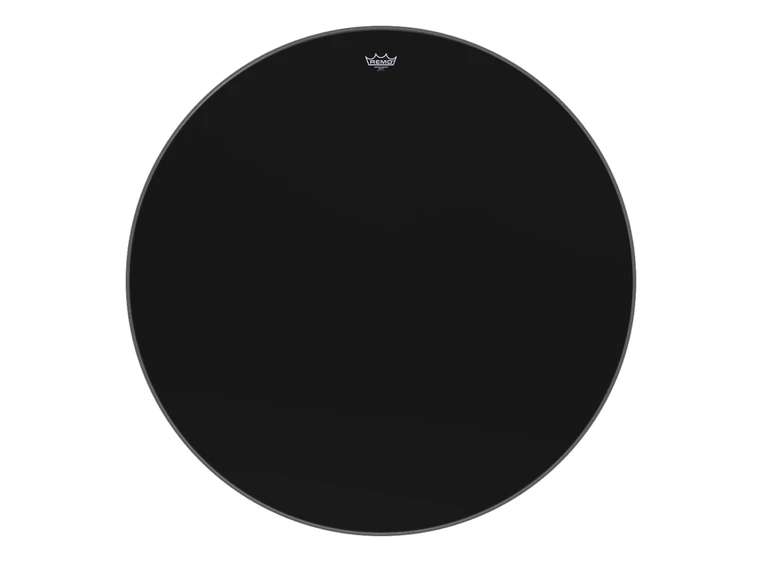 Remo ES-1040-00- Ambassador Ebony Bass Drumhead, 40" 