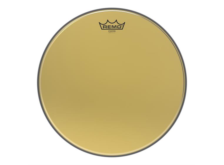 Remo GD-0014-00- Ambassador Starfire Drumhead - Gold, 14"