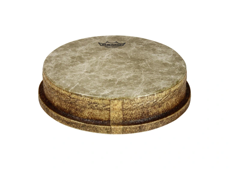 Remo MO-2510-SD-0099 Mondo Skyndeep Djembeskinn Beige Fiberskyn Graphic, 10" 