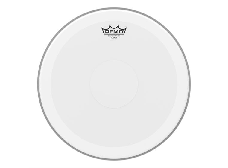 Remo P4-0115-C2- Powerstroke P4 Coated Top Clear Dot, 15"