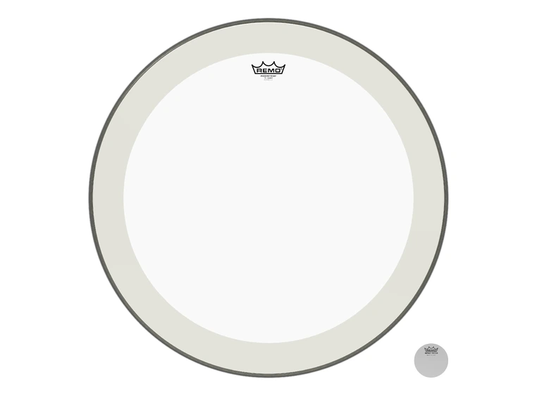 Remo P4-1326-C2- Powerstroke P4 Clear Bass Drumhead, 26" 