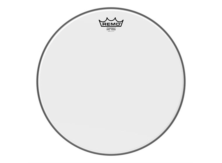 Remo PM-0015-00- Powermax Ultra White Pipe Band Drumhead, 15"