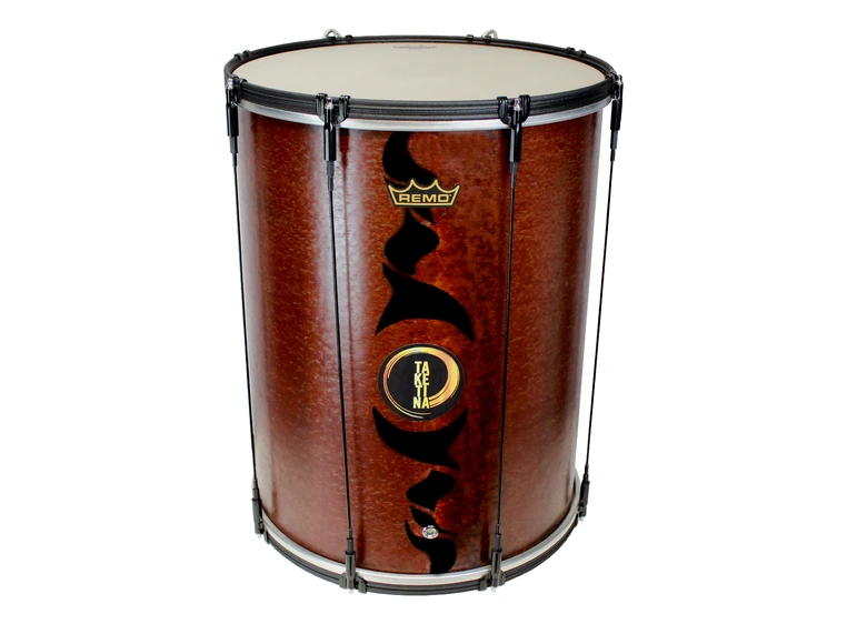 Remo SU-1824-81- Valencia Surdo Drum Antique Brown, 18" 