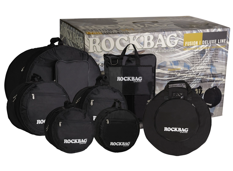RockBag Drum Flat Pack Fusion I Bag Set Deluxe Line 