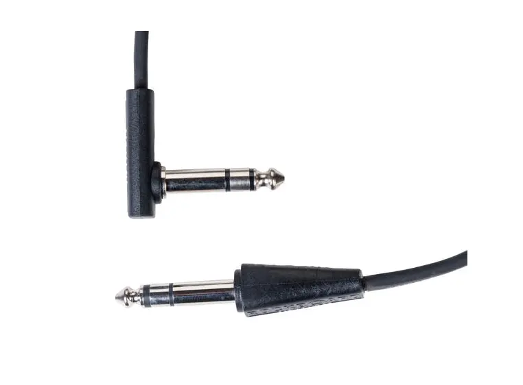 RockBoard Flat TRS Cable 60 cm 23 5/8", Straight/Str. BLK 