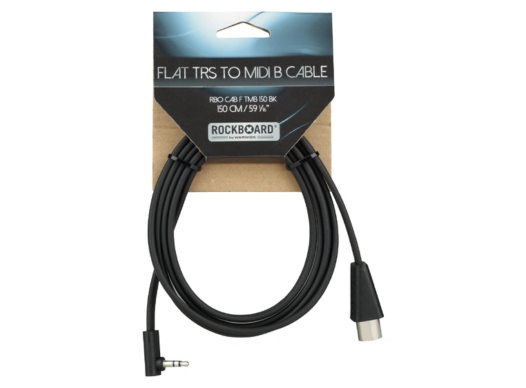RockBoard Flat TRS to MIDI Cable, 150 cm TRS-MIDI Type B 