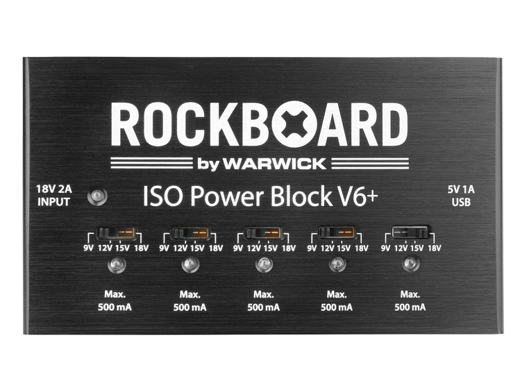 RockBoard ISO Power Block V6+ Isolated Multi Power Supply 