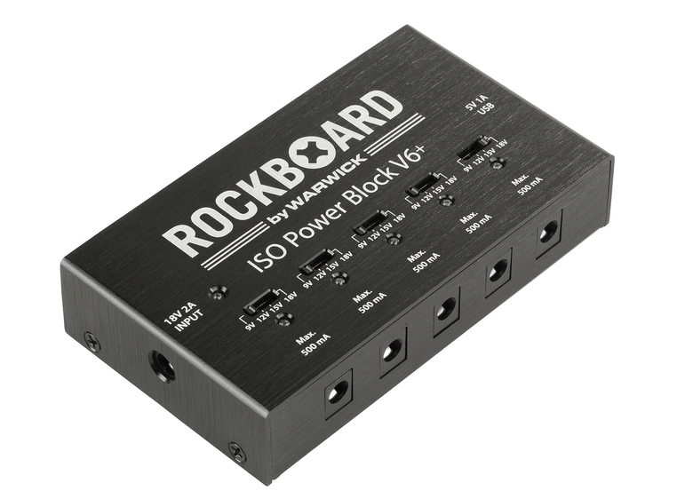 RockBoard ISO Power Block V6+ Isolated Multi Power Supply 