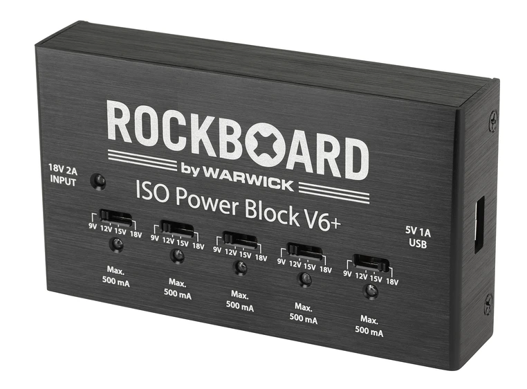 RockBoard ISO Power Block V6+ Isolated Multi Power Supply 