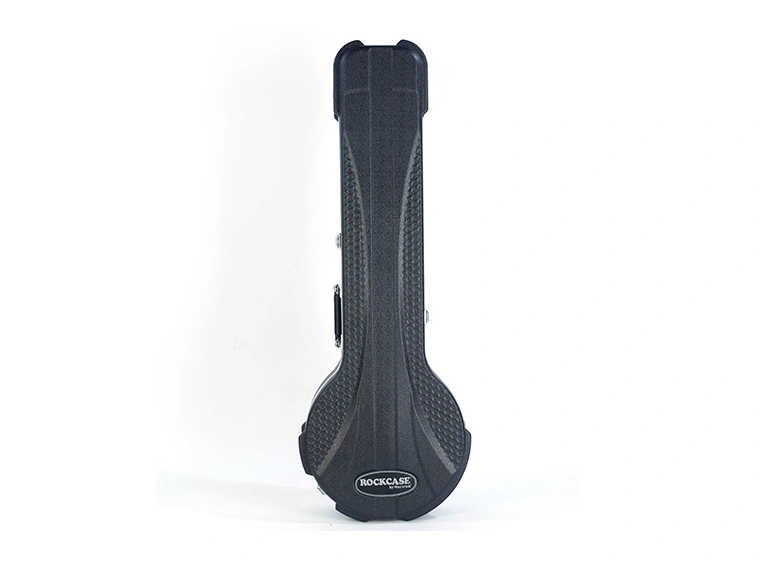 RockCase Banjo ABS Case Curved - Black, Premium Line 