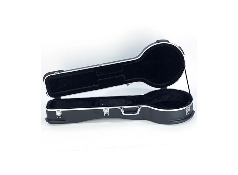 RockCase Banjo ABS Case Curved - Black, Premium Line 