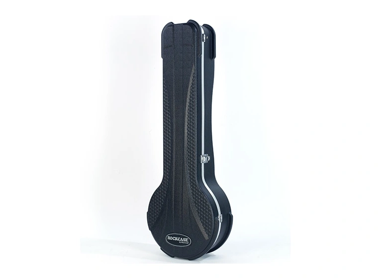 RockCase Banjo ABS Case Curved - Black, Premium Line 