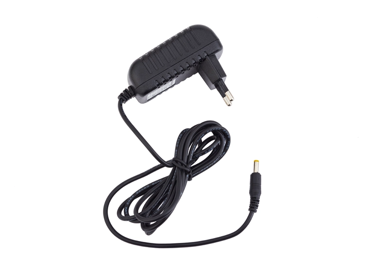 RockPower NT 10 - Power Supply Adapter 12V DC, 1.000 mA, (+) Center, Euro Plug 